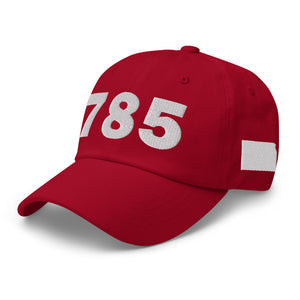 785 Area Code Dad Hat