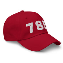 Load image into Gallery viewer, 785 Area Code Dad Hat