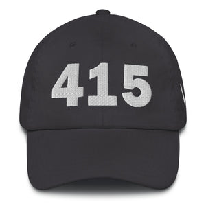 415 Area Code Dad Hat