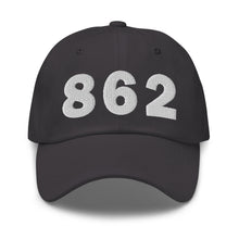 Load image into Gallery viewer, 862 Area Code Dad Cap