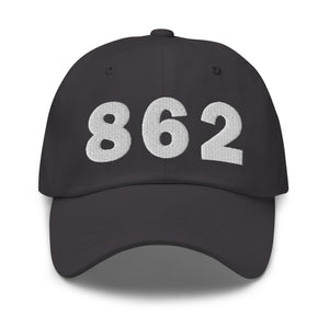 862 Area Code Dad Cap