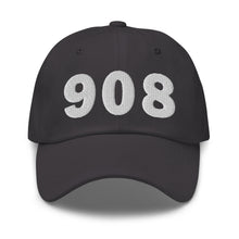 Load image into Gallery viewer, 908 Area Code Dad hat