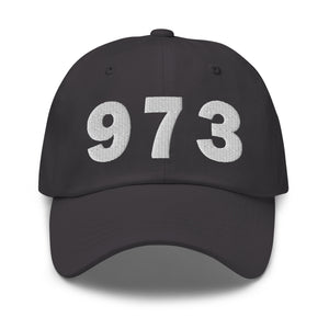 973 Area Code Dad Hat