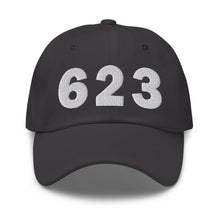 Load image into Gallery viewer, 623 Area Code Dad Hat
