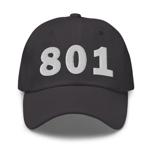 801 Area Code Dad Hat