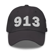 Load image into Gallery viewer, 913 Area Code Dad Hat