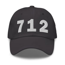 Load image into Gallery viewer, 712 Area Code Dad Hat