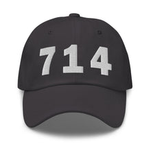 Load image into Gallery viewer, 714 Area Code Dad Hat