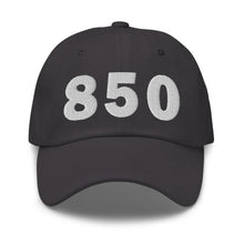 Load image into Gallery viewer, 850 Area Code Dad Hat