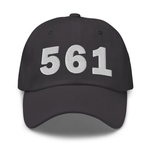 561 Area Code Dad Hat