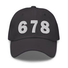 Load image into Gallery viewer, 678 Area Code Dad Hat