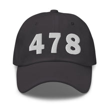 Load image into Gallery viewer, 478 Area Code Dad Hat