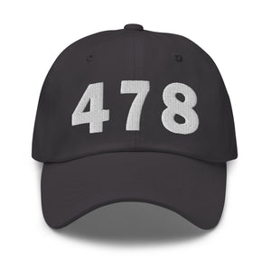 478 Area Code Dad Hat