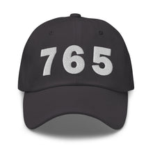 Load image into Gallery viewer, 765 Area Code Dad Hat