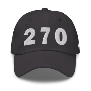 270 Area Code Dad Hat