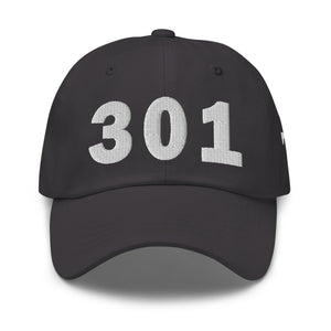 301 Area Code Dad Hat