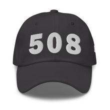 Load image into Gallery viewer, 508 Area Code Dad Hat