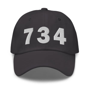 734 Area Code Dad Hat