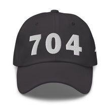 Load image into Gallery viewer, 704 Area Code Dad Hat