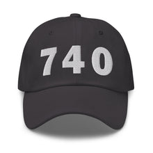 Load image into Gallery viewer, 740 Area Code Dad Hat