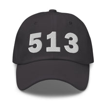 Load image into Gallery viewer, 513 Area Code Dad Hat