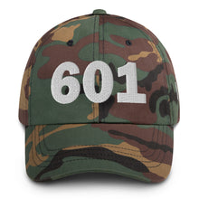 Load image into Gallery viewer, 601 Area Code Dad Hat