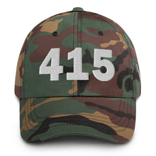 Load image into Gallery viewer, 415 Area Code Dad Hat