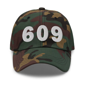 609 Area Code Dad Hat