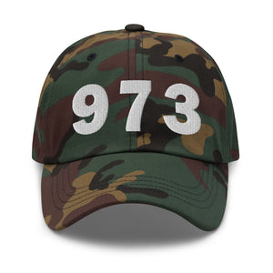 973 Area Code Dad Hat