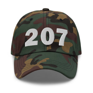 207 Area Code Dad Hat