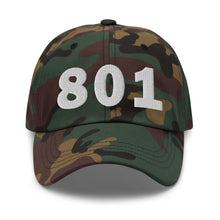 Load image into Gallery viewer, 801 Area Code Dad Hat