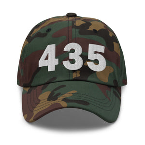435 Area Code Dad Hat