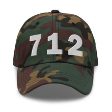 Load image into Gallery viewer, 712 Area Code Dad Hat