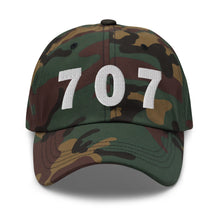 Load image into Gallery viewer, 707 Area Code Dad Hat