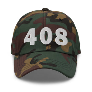 408 Area Code Dad Hat