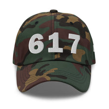 Load image into Gallery viewer, 617 Area Code Dad Hat