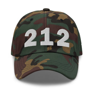 212 Area Code Dad Hat