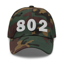 Load image into Gallery viewer, 802 Area Code Dad Hat