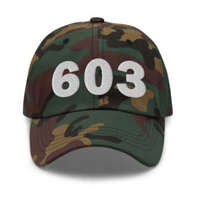 Load image into Gallery viewer, 603 Area Code Dad Hat