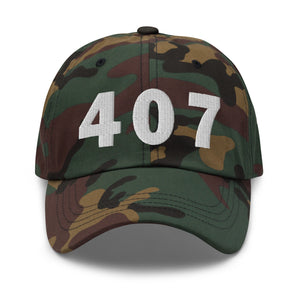 407 Area Code Dad Hat