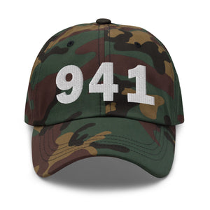 941 Area Code Dad Hat