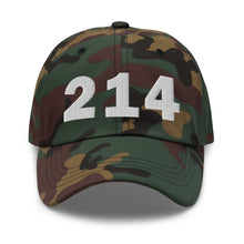 Load image into Gallery viewer, 214 Area Code Dad Hat