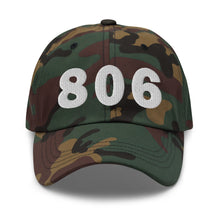 Load image into Gallery viewer, 806 Area Code Dad Hat