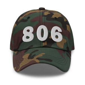 806 Area Code Dad Hat