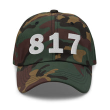 Load image into Gallery viewer, 817 Area Code Dad Hat