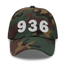 Load image into Gallery viewer, 936 Area Code Dad Hat