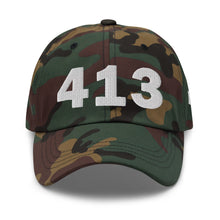 Load image into Gallery viewer, 413 Area Code Dad Hat