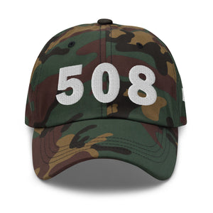 508 Area Code Dad Hat