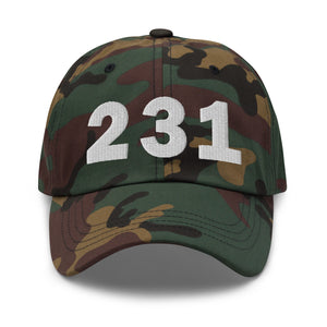 231 Area Code Dad Hat