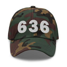 Load image into Gallery viewer, 636 Area Code Dad Hat